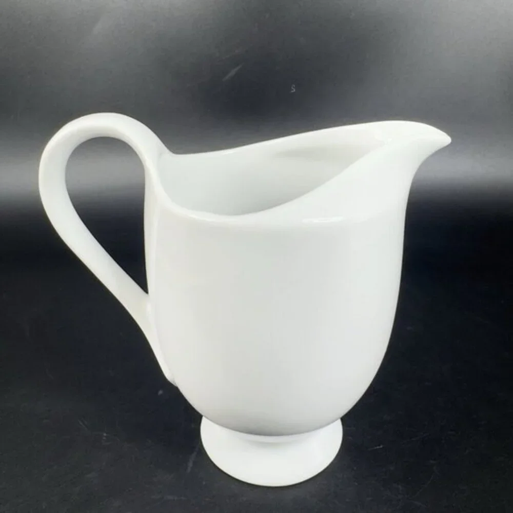 Mikasa Classic Flair White Porcelain Sugar Bowl Creamer Set Fine China Japan VTG